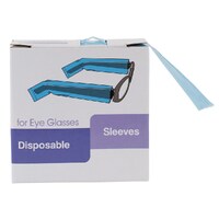 3x Dateline Professional Disposable Sleeves for Eye Glasses 200pk