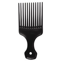 3x Salon Smart Afro Hair Comb - Black