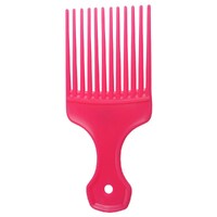 3x Salon Smart Afro Hair Comb - Pink