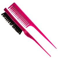 3x Premium Pin Company 999 Teasing Brush and Comb Duo Pink