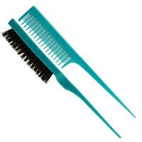 6x Premium Pin Company 999 Teasing Brush and Comb Duo Teal