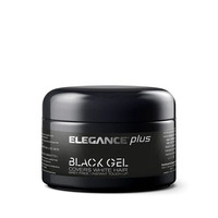 6x Elegance Plus Black Gel 100ml