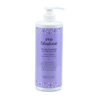 3x Evo Fabuloso Platinum Blonde Toning Shampoo 1L