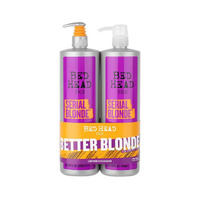 TIGI Bed Head Serial Blonde Restoring Shampoo and Conditioner Duo Set 970ml