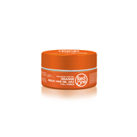 3x RedOne Aqua Hair Gel Wax Orange 150ml