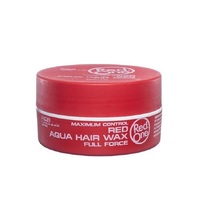 3x RedOne Aqua Hair Wax Red 150ml