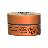 3x RedOne Matte Hair Wax Argan 150ml