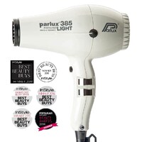 6x Parlux 385 Power Light Ceramic Ionic Hair Dryer White