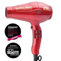 Parlux 3800 Ionic & Ceramic Eco Friendly Hair Dryer Red