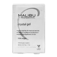 3x Malibu C Crystal Gel Hair Treatment 12pc